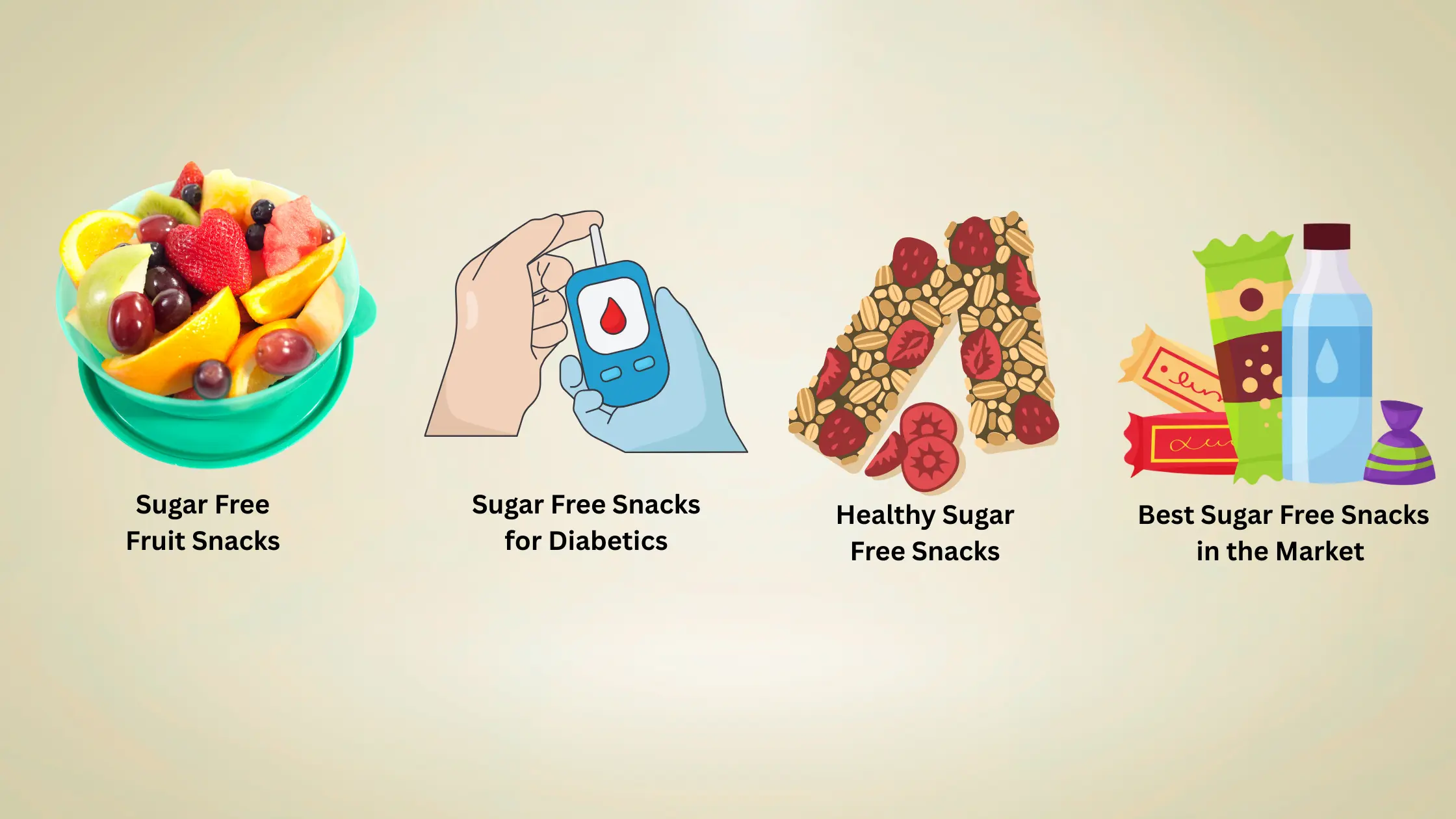 sugar free foods and snacks
